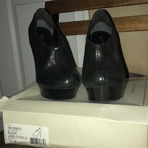 BCBGMAXAZRIA Black Platform Boots